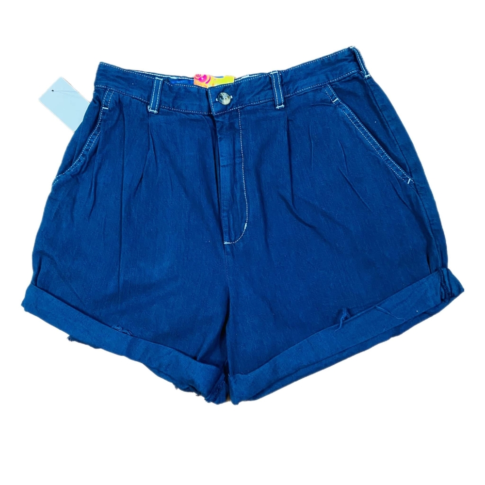 Rustic Denim Shorts